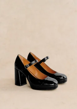 Georgia High Heeled Mary Janes