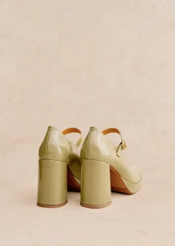 Georgia High Heeled Mary Janes