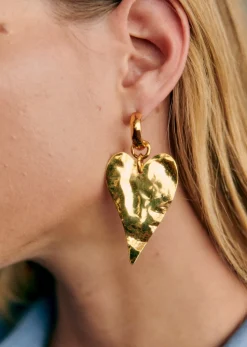Heart Earrings - Sézane X Pangea