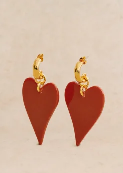 Heart Earrings - Sézane X Pangea