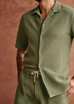 Holt Gaufrée Shirt