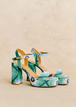 Maribel High Sandals - Sézane X Momonì