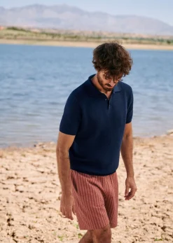 Simeone Mesh Polos